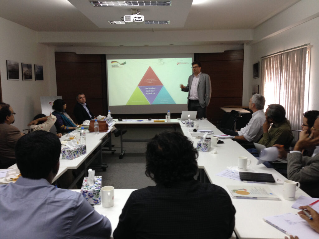 Project concept design presentation for GIZ in Dhaka, Bangladesh,